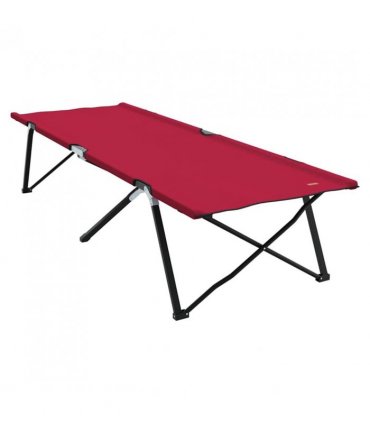 vidaXL Folding Camping Bed Red 206 x 76 x 74 cm Oxford and Steel