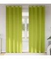 vidaXL Blackout Curtains with Rings 2 pcs Green 260 x 140 cm Polyester