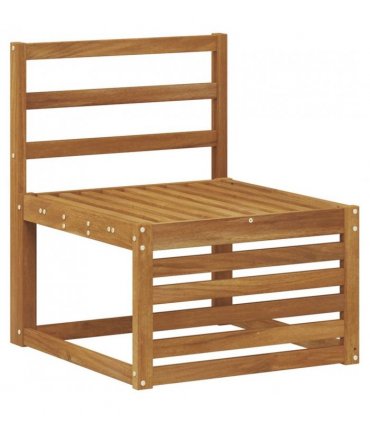 vidaXL Sofa Sets 5 pcs Natural Solid Acacia Wood