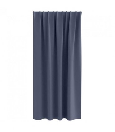vidaXL Blackout Curtains with Rings 2 pcs Anthracite 175 x 140 cm