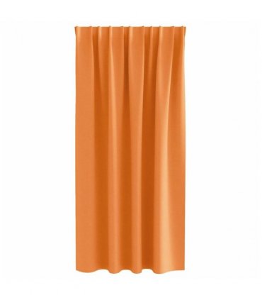 vidaXL Blackout Curtains with Rings 2 pcs Orange 175 x 140 cm