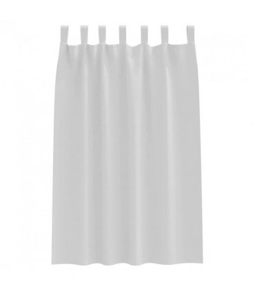 vidaXL Blackout Curtains with Rings 2 pcs Pale Grey 175 x 140 cm