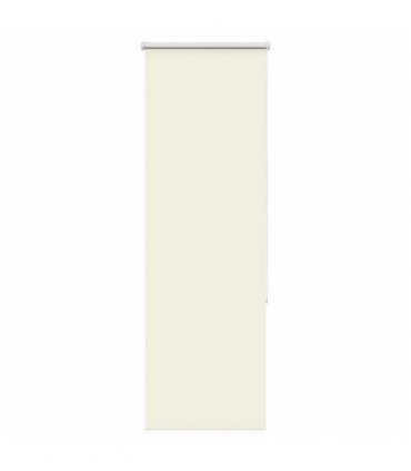 vidaXL Roller Blind Blackout Off White 50x150 cm Fabric Width 45.7 cm Polyester