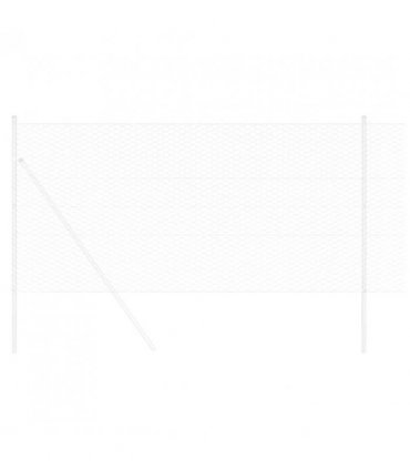 vidaXL Hexagon Fence Silver 1 x 50 m Galvanised steel