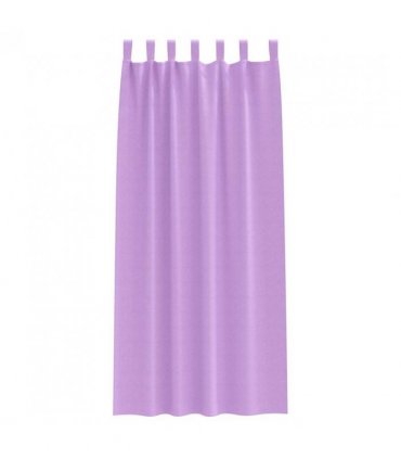 vidaXL Blackout Curtains with Rings 2 pcs Purple 245 x 140 cm