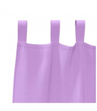 vidaXL Blackout Curtains with Rings 2 pcs Purple 245 x 140 cm