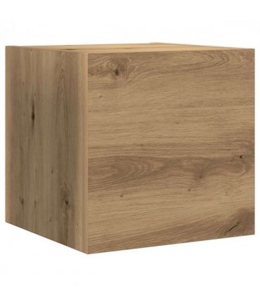 vidaXL TV Cabinet Set Wall-mounted 8 pcs Artisan Oak Engineered Wood