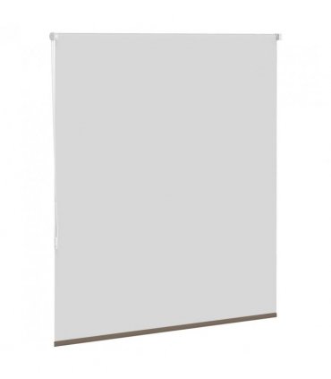 vidaXL Roller Blind Blackout Coffee 135x150 cm Fabric Width 131.6 cm Polyester