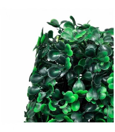 Set of 3 Artificial Boxwood Pyramid Topiary