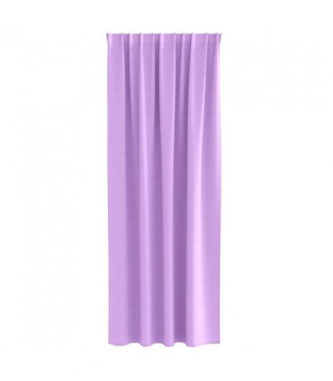 vidaXL Blackout Curtains with Rings 2 pcs Purple 225 x 140 cm