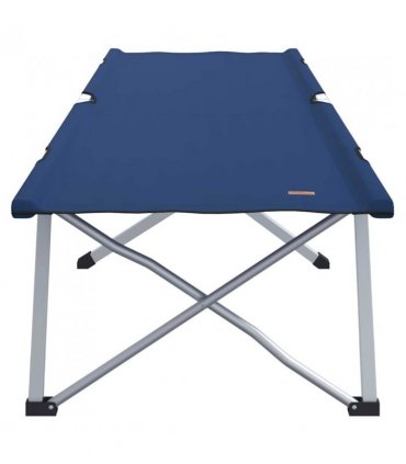 vidaXL Folding Camping Bed Blue 194 x 62.5 x 42.5 cm Oxford and Steel