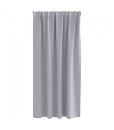 vidaXL Blackout Curtains with Rings 2 pcs Metal Grey 175 x 140 cm