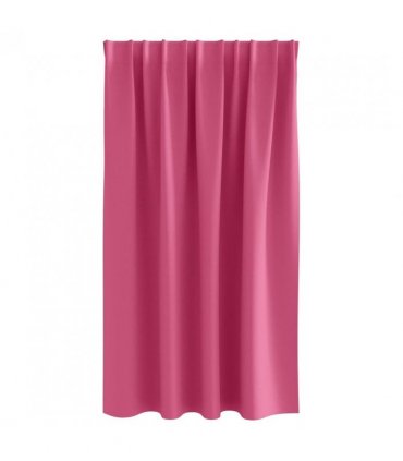 vidaXL Blackout Curtains with Rings 2 pcs Bright Pink 140 x 140 cm