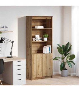 vidaXL Highboard Artisan Oak 70x35x180 cm Engineered Wood