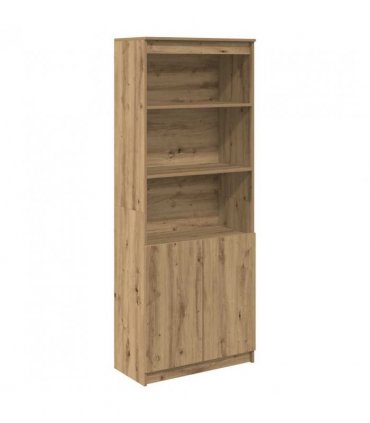 vidaXL Highboard Artisan Oak 70x35x180 cm Engineered Wood