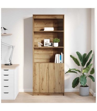 vidaXL Highboard Artisan Oak 70x35x180 cm Engineered Wood