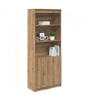 vidaXL Highboard Artisan Oak 70x35x180 cm Engineered Wood