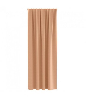 vidaXL Blackout Curtains with Rings 2 pcs Light Brown 260 x 140 cm