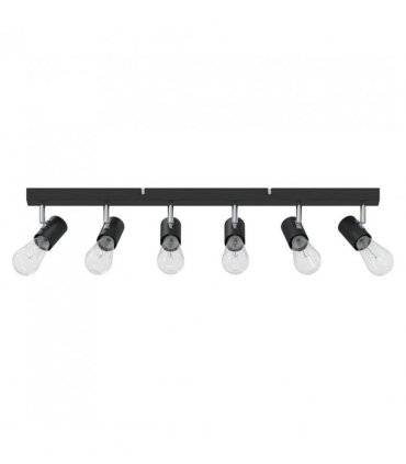 vidaXL Ceiling Spotlight Black 73 x 6.5 x 11.5 cm Metal