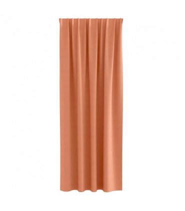 vidaXL Blackout Curtains with Rings 2 pcs Terracotta 225 x 140 cm