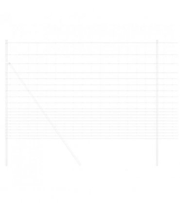 vidaXL Wild Fence Hot Dip Galvanized 1000 x 160 x 0.18 cm Iron