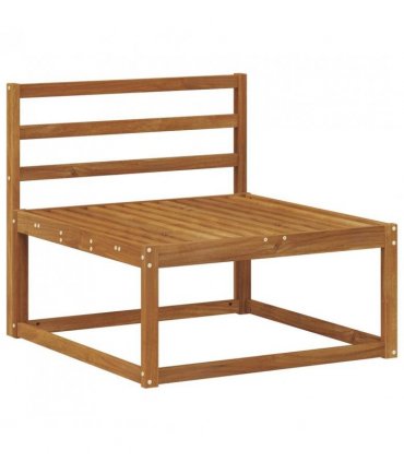 vidaXL Outdoor Sofa Set 4 pcs Natural Solid Acacia Wood