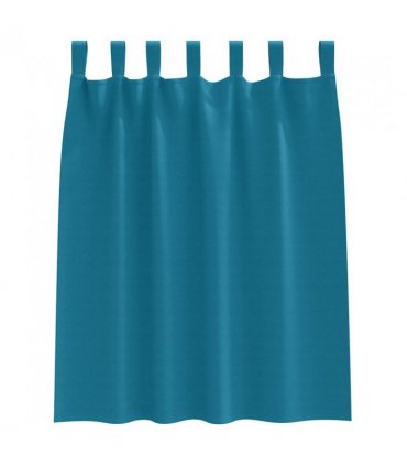 vidaXL Blackout Curtains with Rings 2 pcs Turquoise 140 x 140 cm
