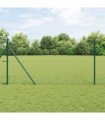 vidaXL Hexagon Fence Green 1.4 x 10 m PVC