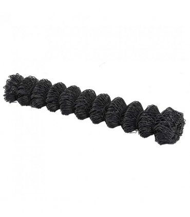 vidaXL Chain Link Fence 25 x 1.4 m Steel Grey