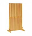 vidaXL Privacy Screen Brown 79.5 x 50 x 150 cm Solid Acacia Wood
