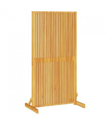 vidaXL Privacy Screen Brown 79.5 x 50 x 150 cm Solid Acacia Wood