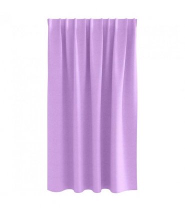 vidaXL Blackout Curtains with Rings 2 pcs Purple 140 x 140 cm