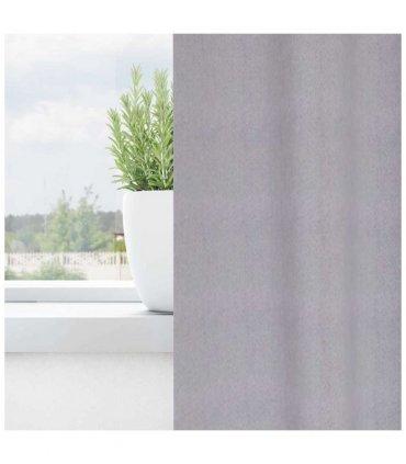 vidaXL Blackout Curtains with Rings 2 pcs Metal Grey 245 x 140 cm