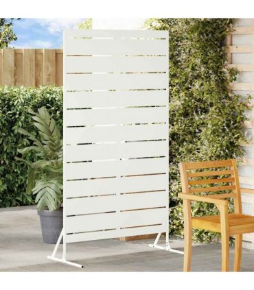 vidaXL Privacy Screen 100 x 50 x 180 cm Steel White