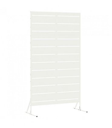 vidaXL Privacy Screen 100 x 50 x 180 cm Steel White