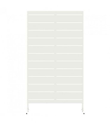 vidaXL Privacy Screen 100 x 50 x 180 cm Steel White