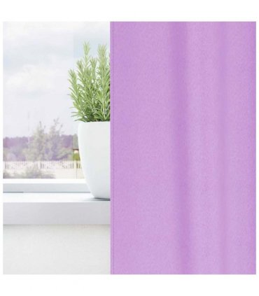 vidaXL Blackout Curtains with Rings 2 pcs Purple 260 x 140 cm