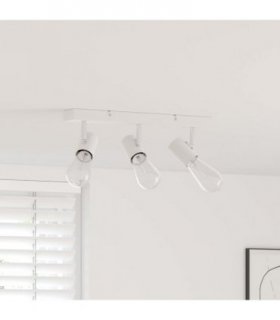 vidaXL Ceiling Spotlight White 38 x 6.5 x 11.5 cm Metal