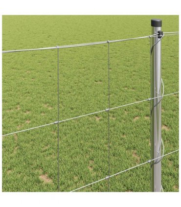 vidaXL Wild Fence Hot Dip Galvanized 1000 x 120 x 0.18 cm Iron