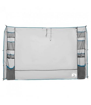 vidaXL Hanging Tent Organiser Grey and Blue 320 x 182 cm Oxford