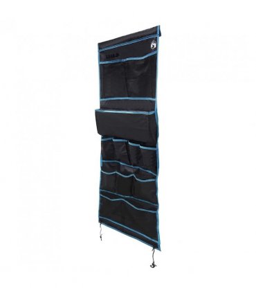 vidaXL Storage Bag with Storage Black and Blue 161 x 58.5 cm Oxford