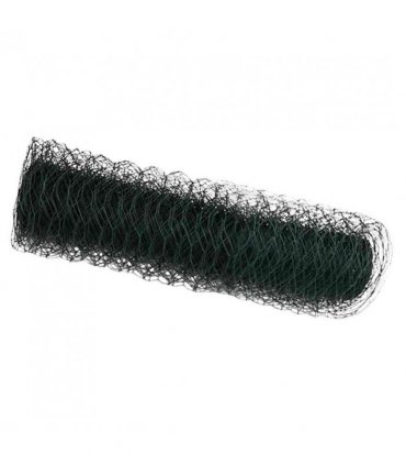 vidaXL Hexagon Fence Green 0.8 x 50 m PVC
