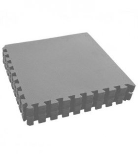 vidaXL Pool Ground Mat 12 pcs Black 4.32 ㎡ EVA Foam