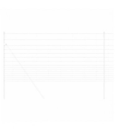 vidaXL Wild Fence Hot Dip Galvanized 1000 x 120 x 0.18 cm Iron