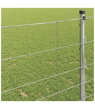 vidaXL Wild Fence Hot Dip Galvanized 1000 x 120 x 0.18 cm Iron