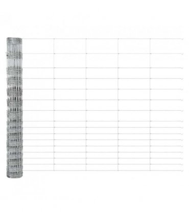 vidaXL Wild Fence Hot Dip Galvanized 1000 x 120 x 0.18 cm Iron