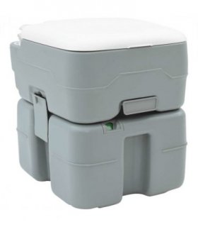vidaXL Camping Toilet Grey 41.5 x 36.5 x 42 cm
