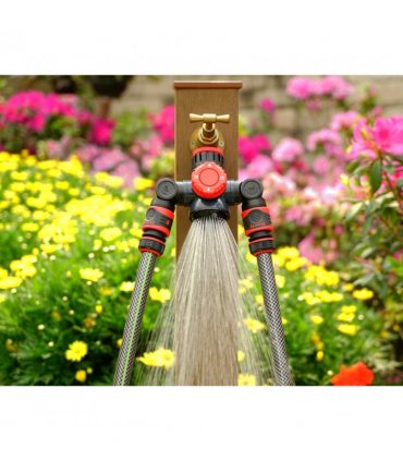 Multi-Function Tap Connector with Twin Hose