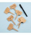 Plant Sign with a Pen Set of 50