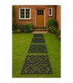 Square Shape Rubber Step Stones  Set of 2